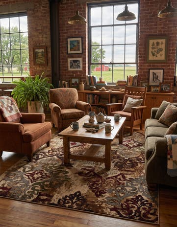 7' 10 x 10' Cafe Rug