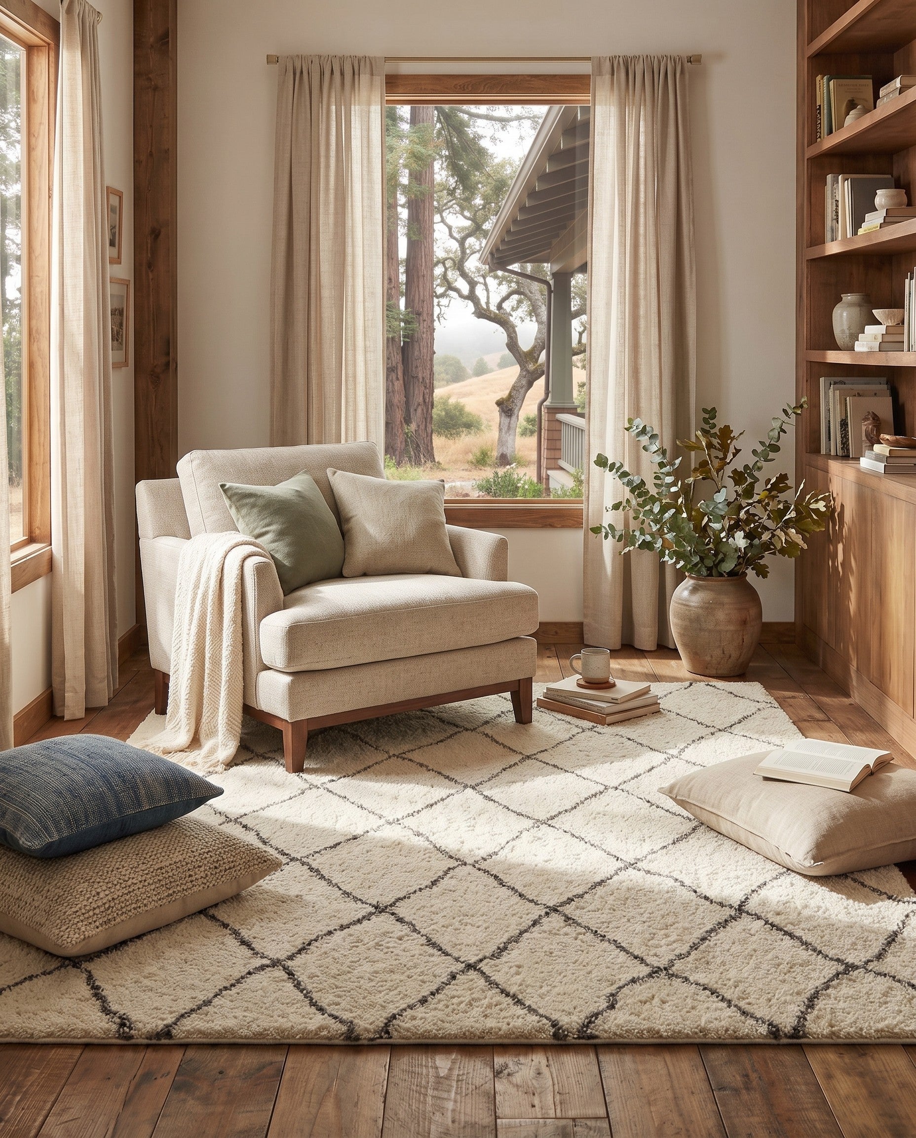 7' 10 x 10' Moroccan Shag Rug