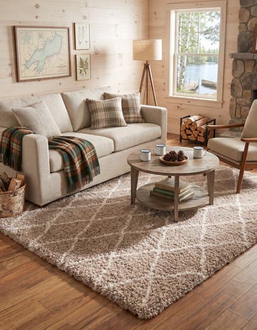 5' x 8' Moroccan Shag Rug