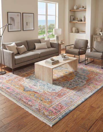 Light Blue Santiago Rug