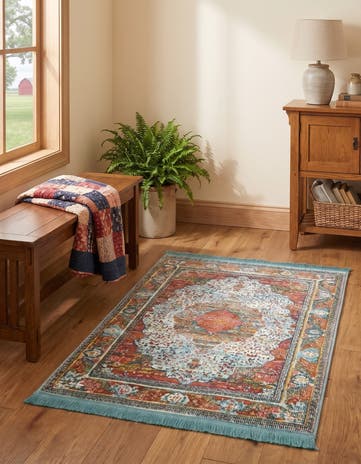 Light Blue Santiago Rug