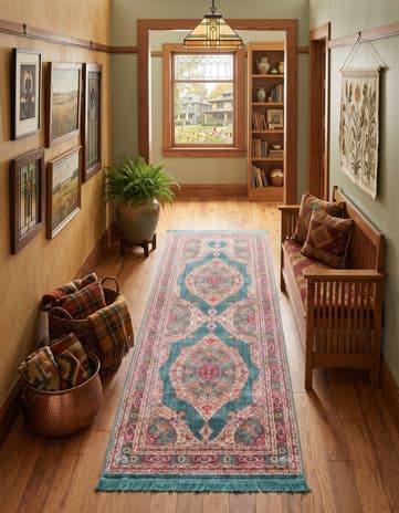 2' 7 x 10' Santiago Runner Rug