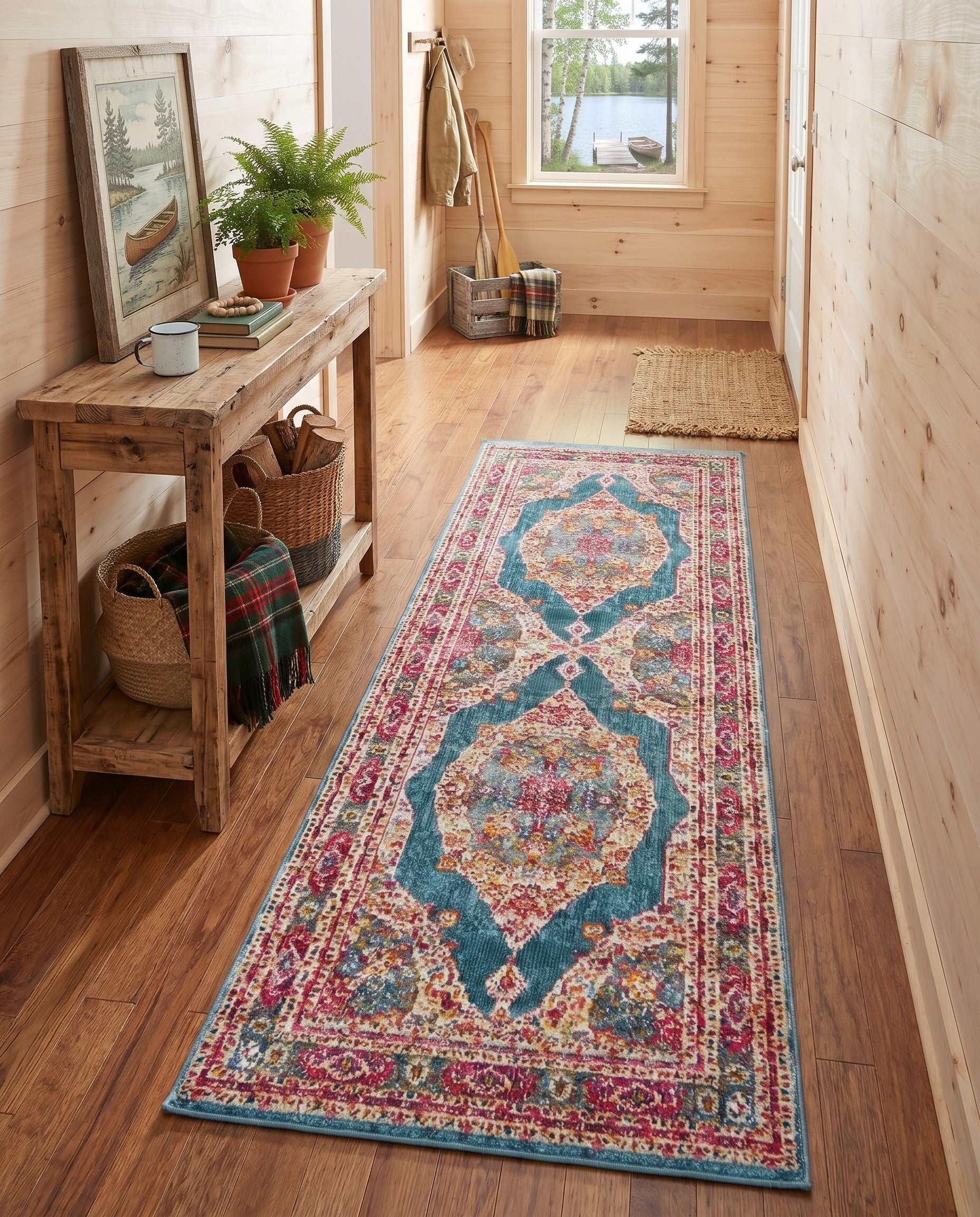 2' 2 x 6' Santiago Runner Rug