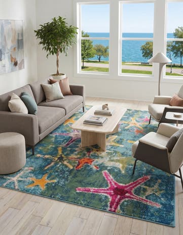 5' x 8' Washable Amalfi Rug