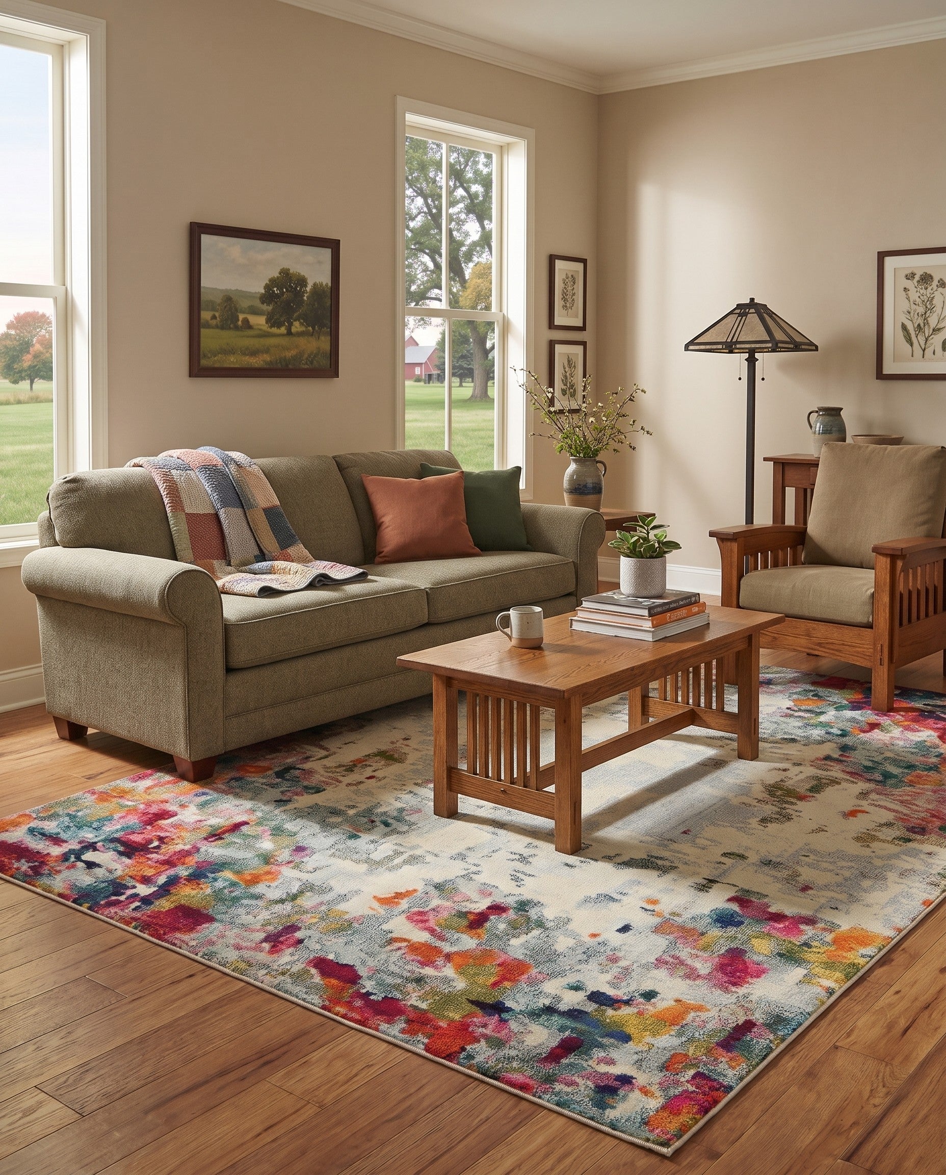 Washable Theia Rug