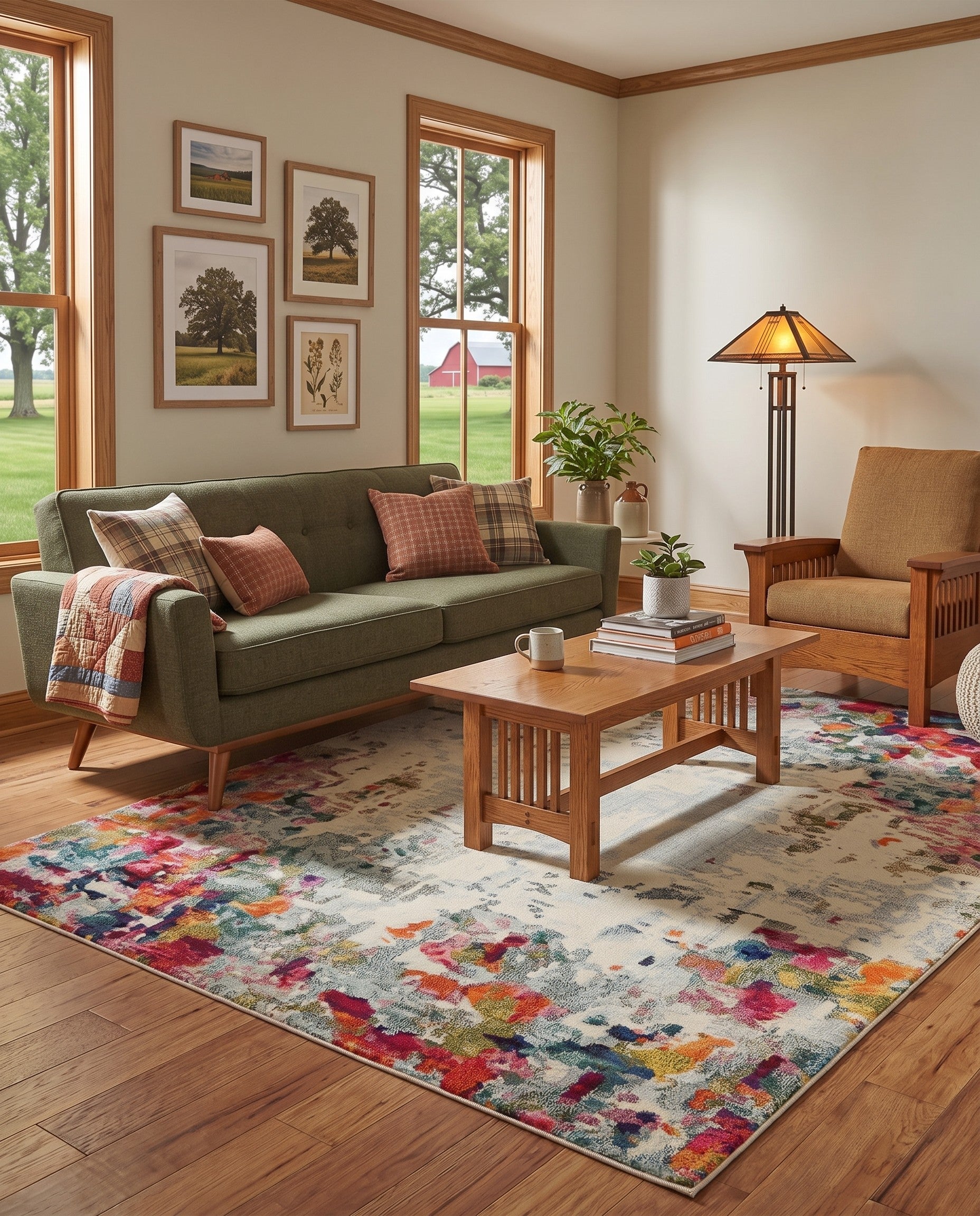 Washable Theia Rug
