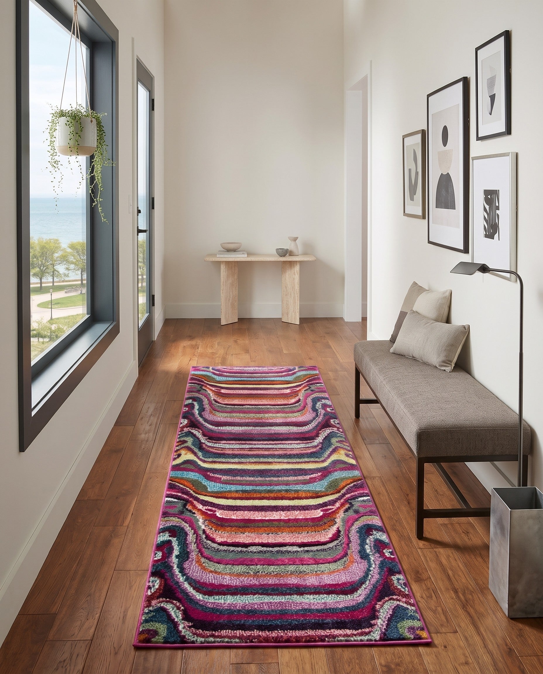 Washable Theia Runner Rug
