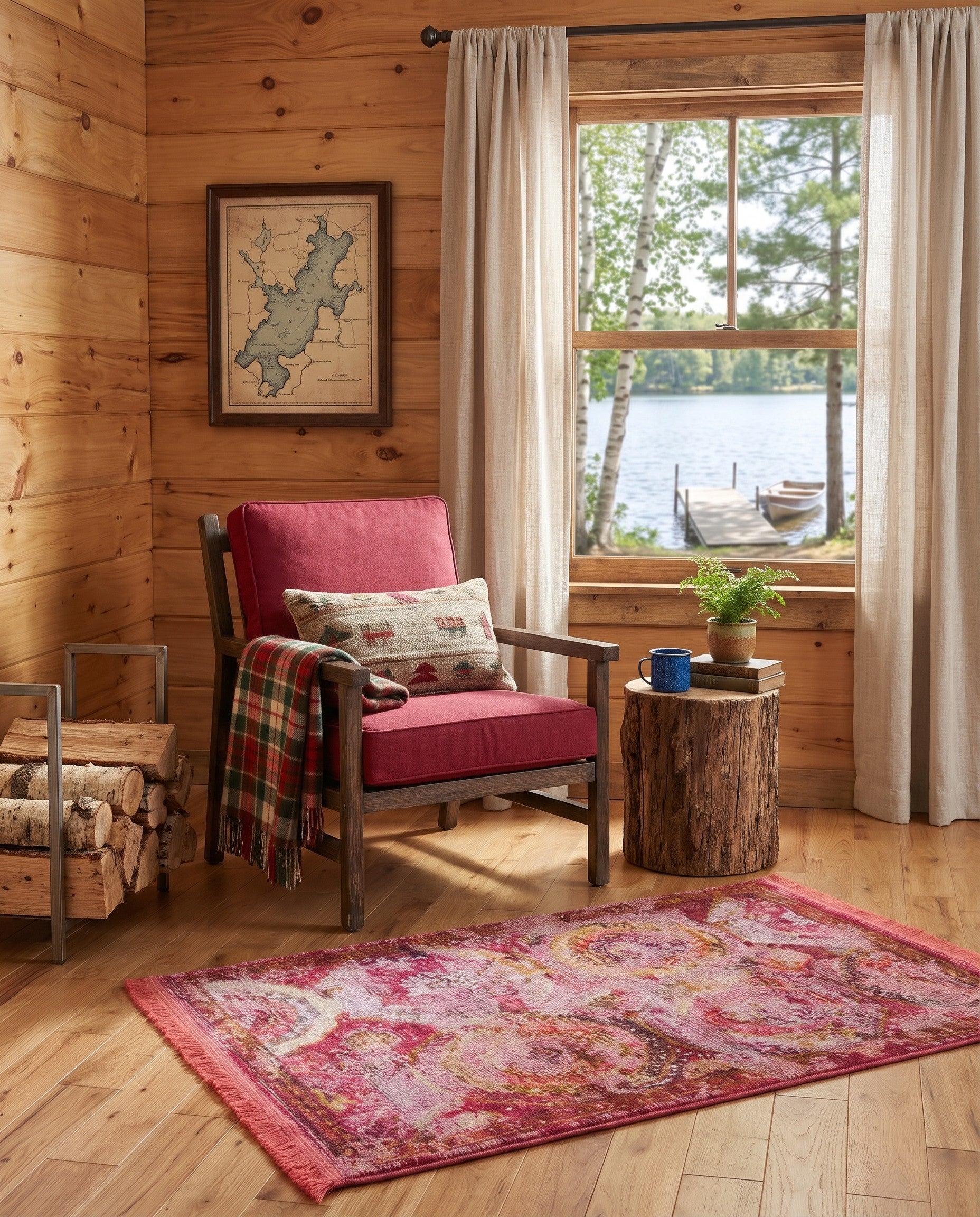 Pink Santiago Rug