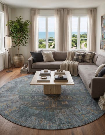 8' x 8' Santiago Round Rug
