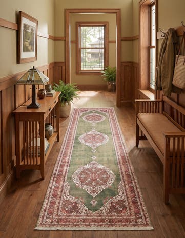 2' 7 x 10' Santiago Runner Rug