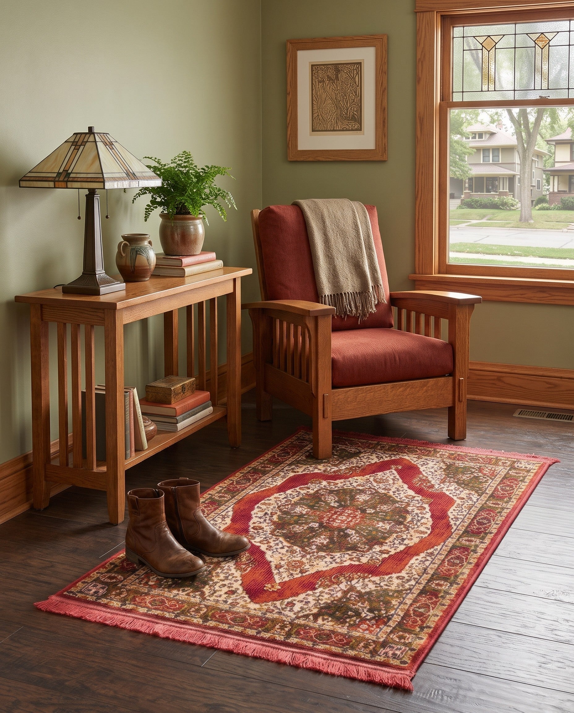 Red Santiago Rug