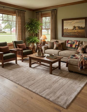 Jill Zarin Brown Uptown Madison Avenue Rug
