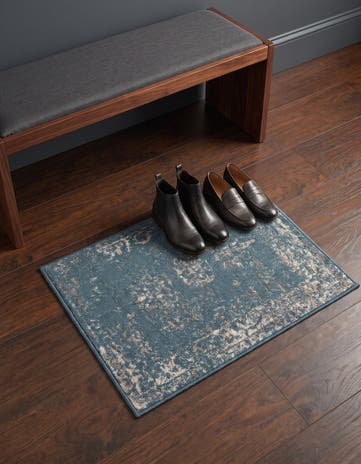 Blue Monte Carlo Rug