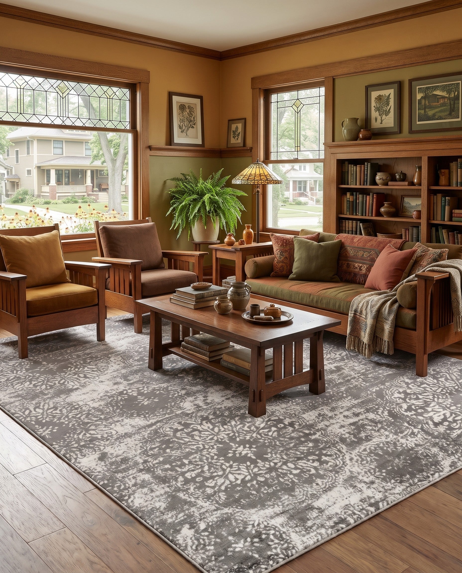 Gray Monte Carlo Rug