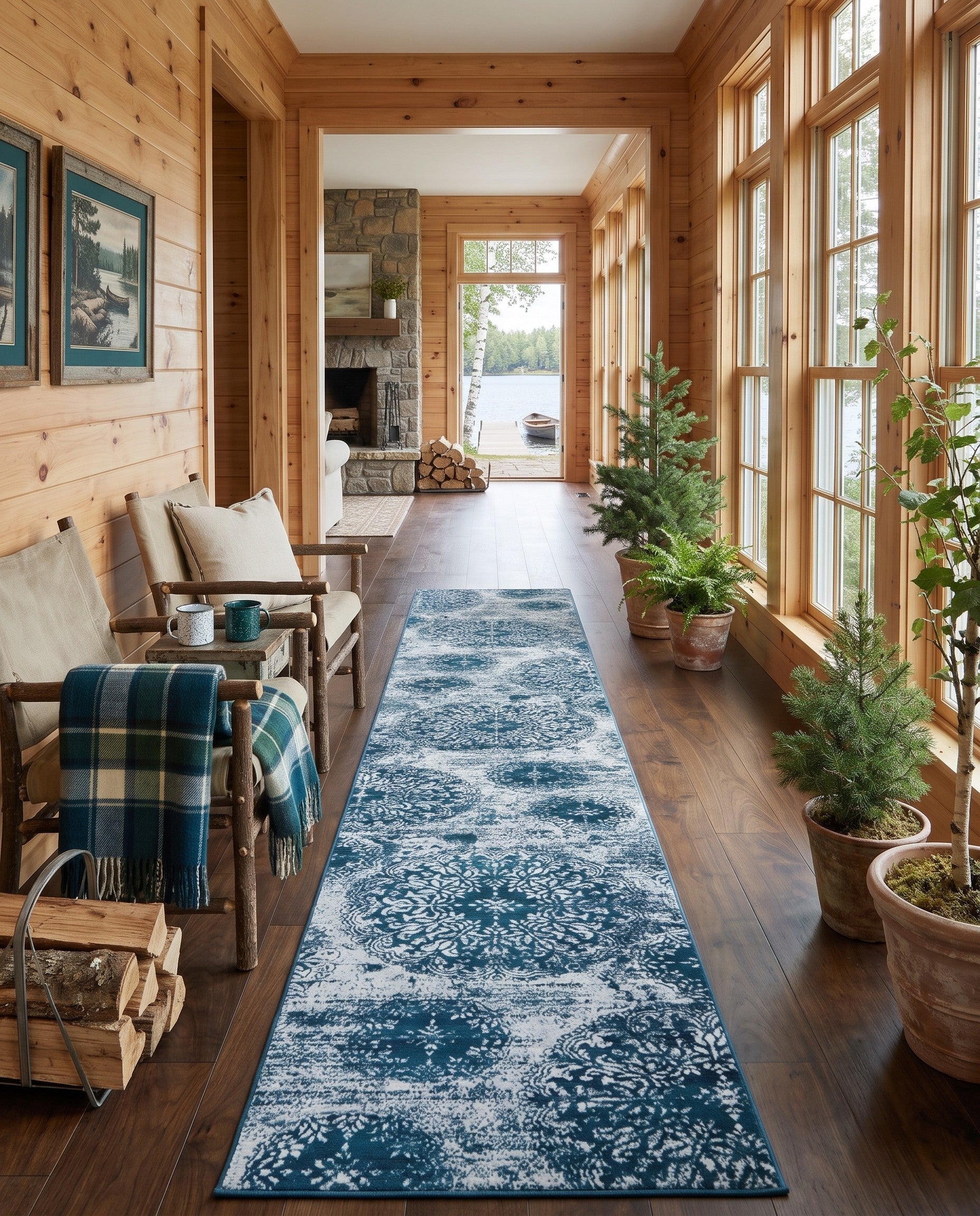 3' 3 x 19' 8 Monte Carlo Runner Rug