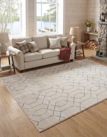 5' 3 x 8' Marilyn Monroe™ Glam Trellis Rug