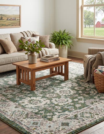 Green Madeline Rug