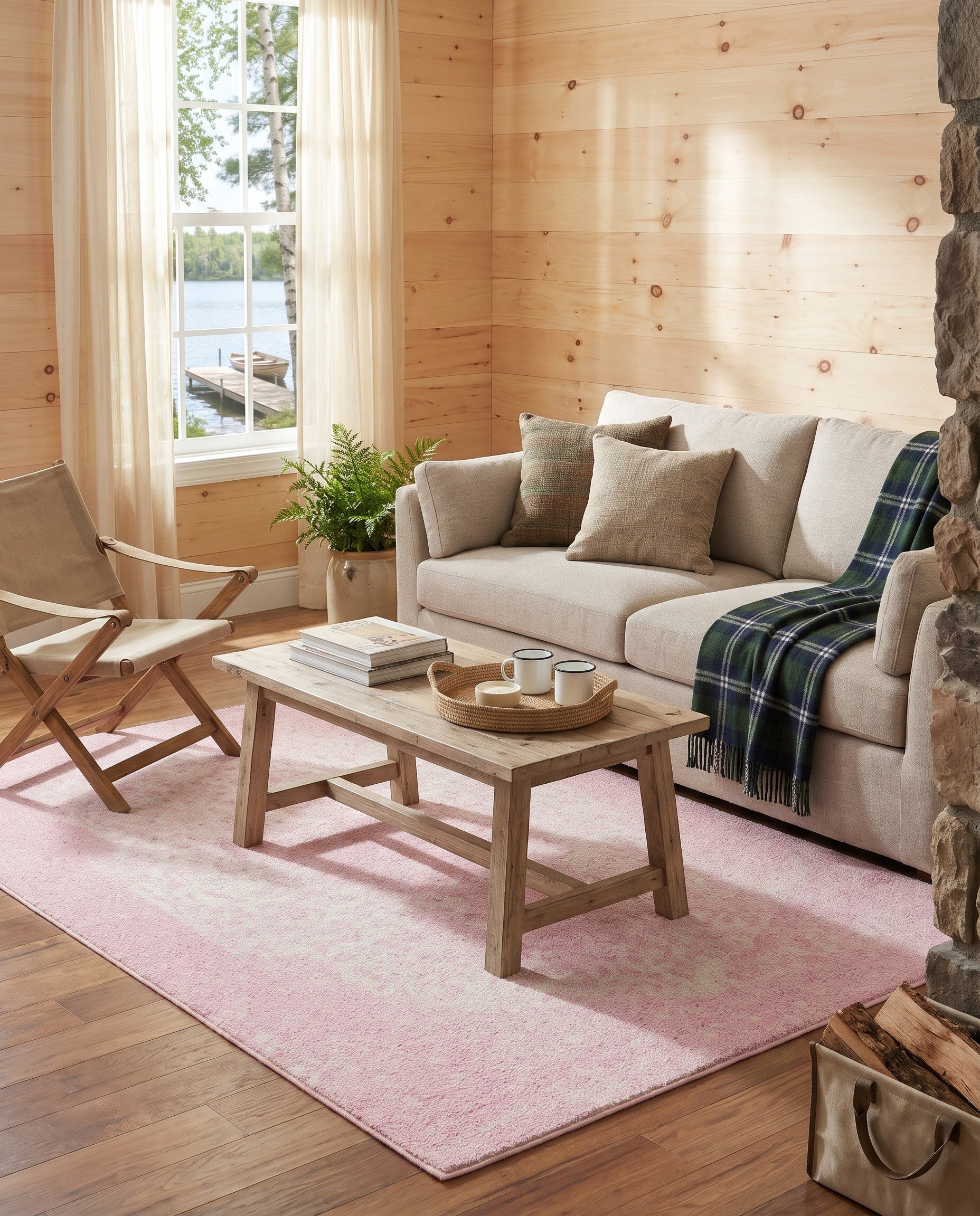 Pink Dover Rug