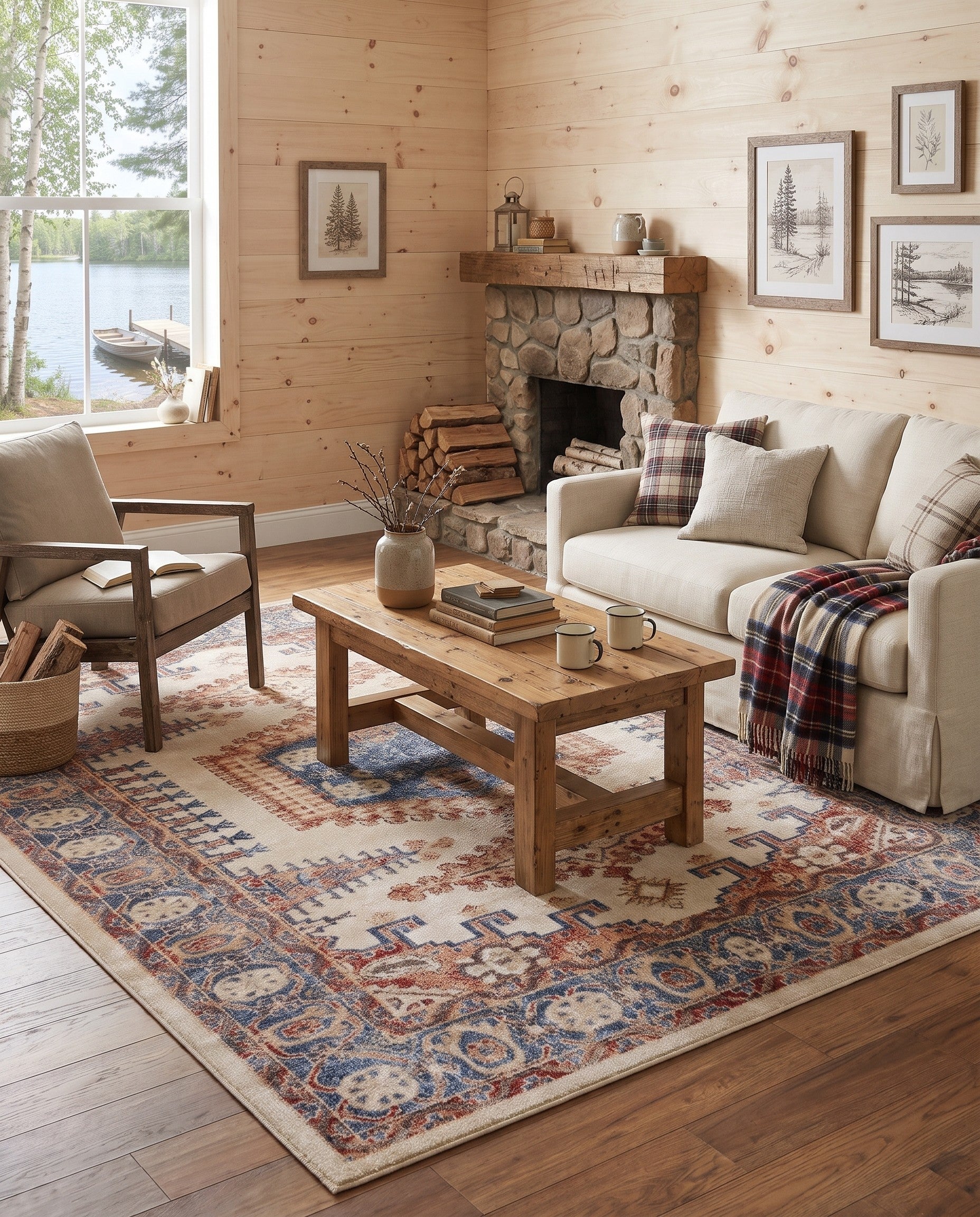 Cream Eden Rug