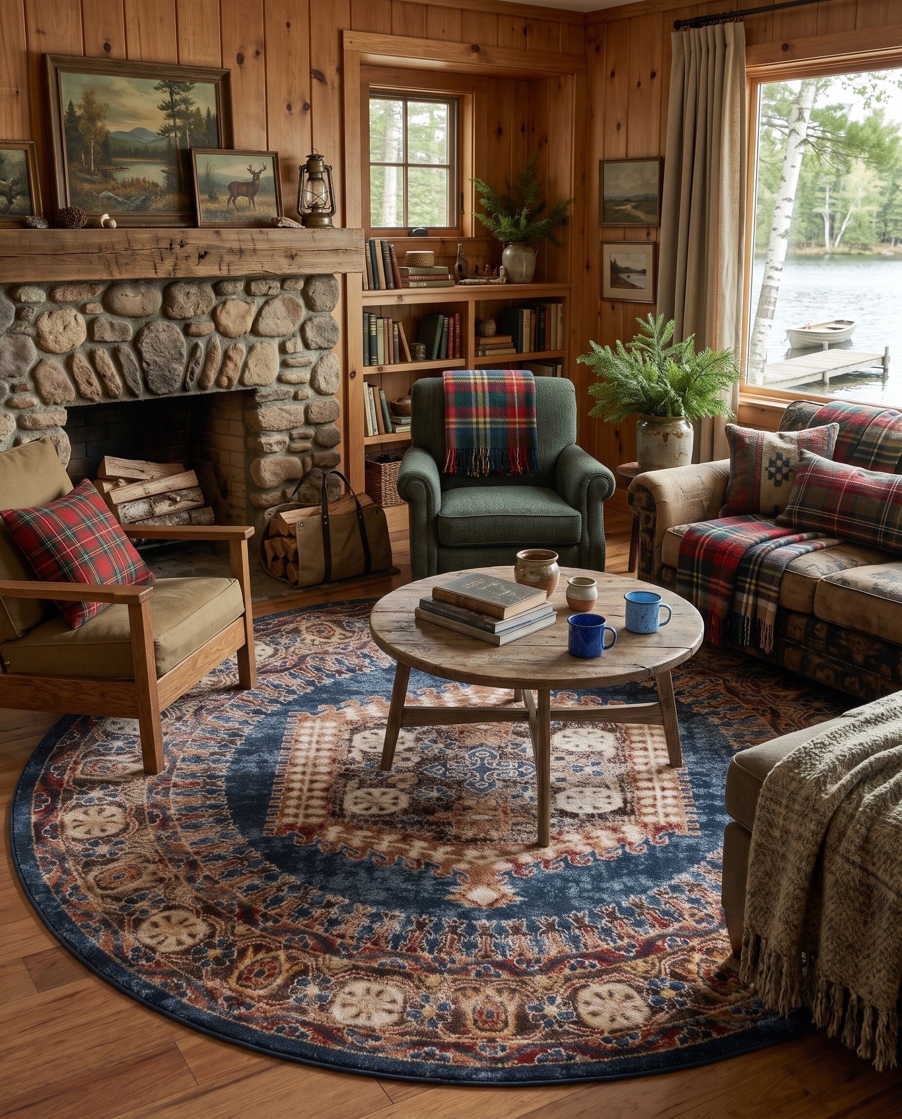 7' x 7' Eden Round Rug