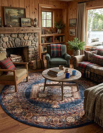 7' x 7' Eden Round Rug