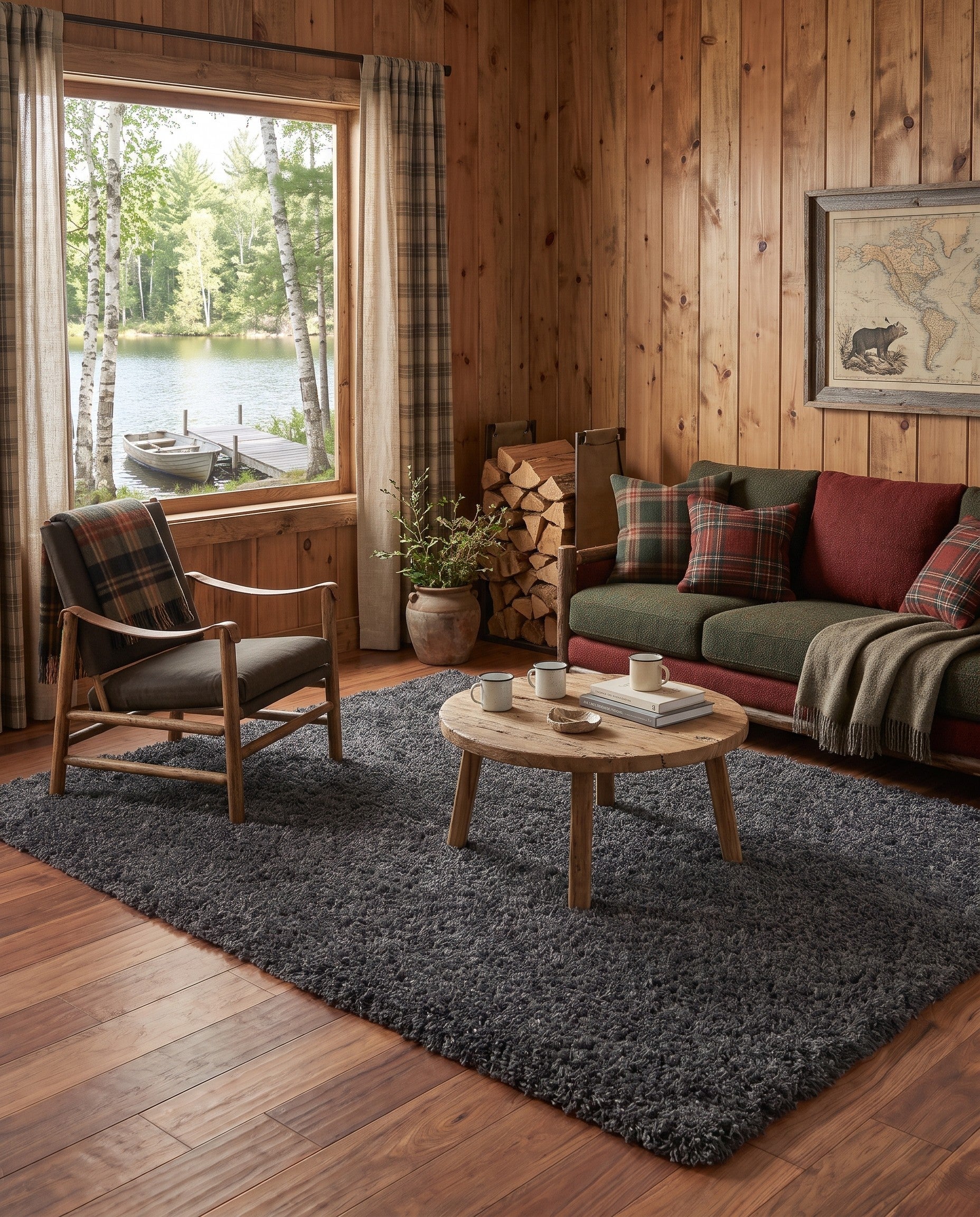 6' x 9' Zermatt Shag Rug