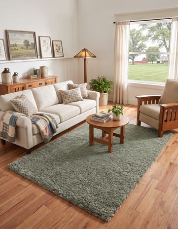 4' x 6' Zermatt Shag Rug