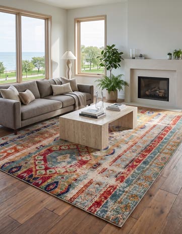 6' x 9' Washable Mesa Rug