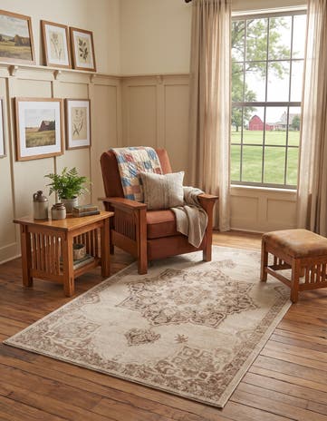 Beige Eden Rug