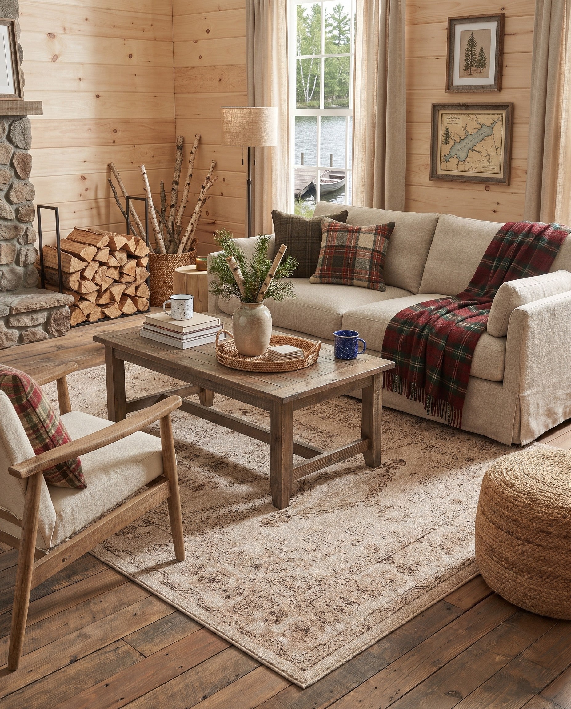 Beige Eden Rug