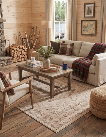 Beige Eden Rug