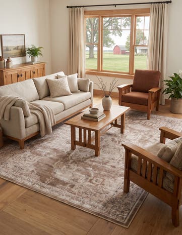 Khaki Eliza Rug
