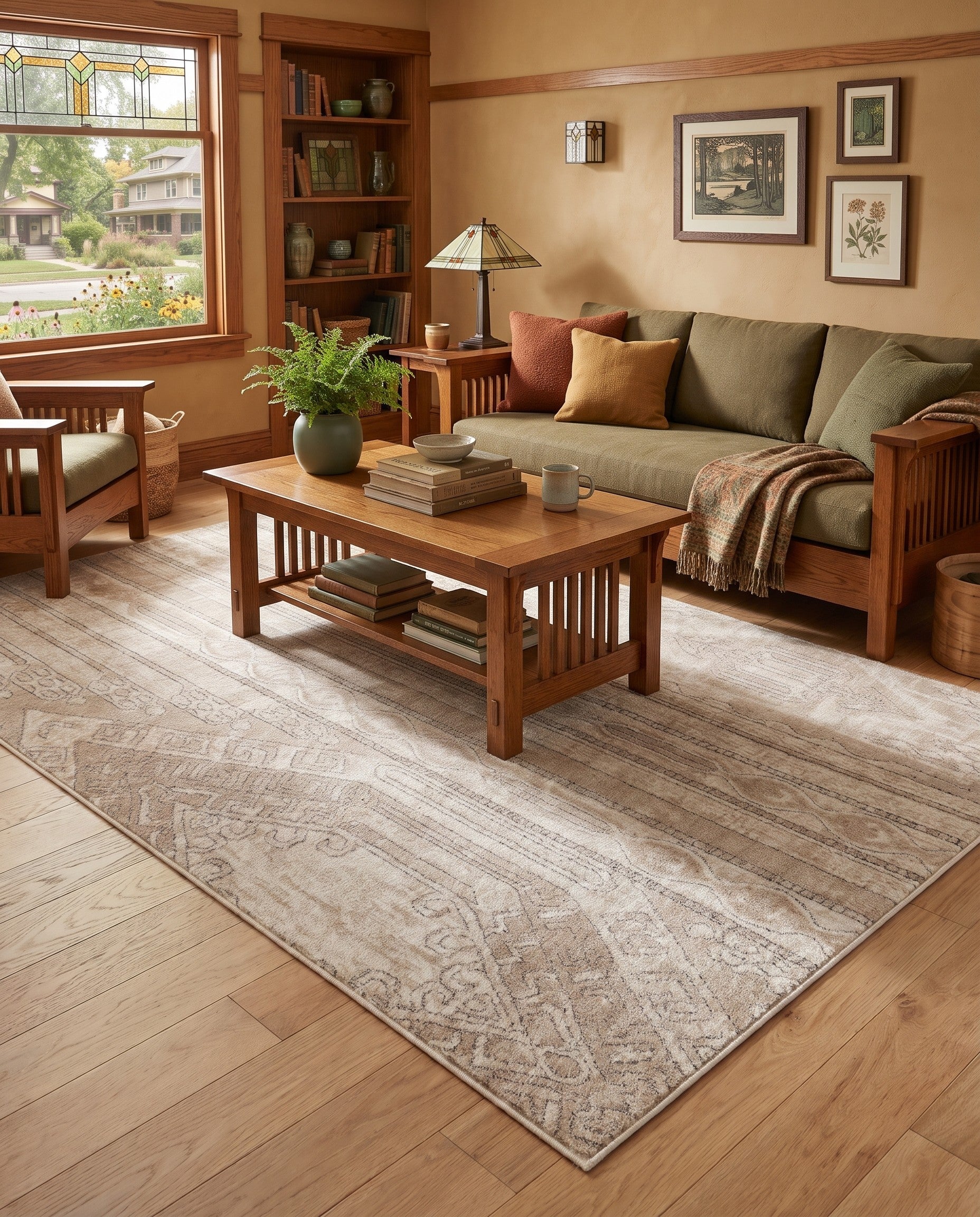 Ivory Oregon Rug