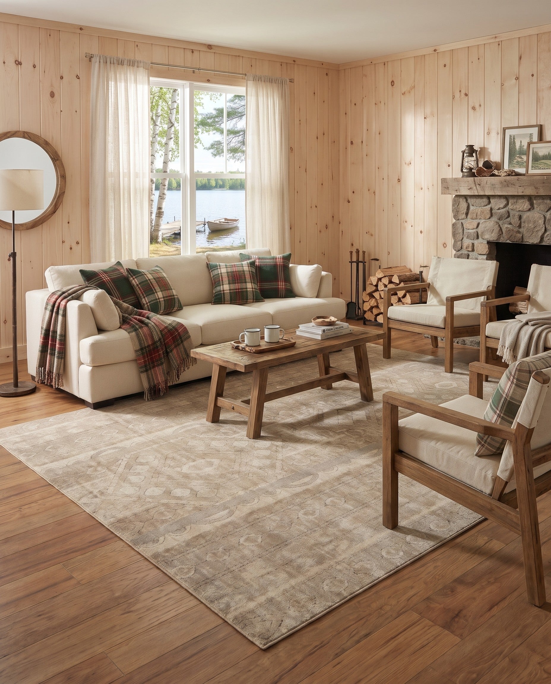 Ivory Oregon Rug