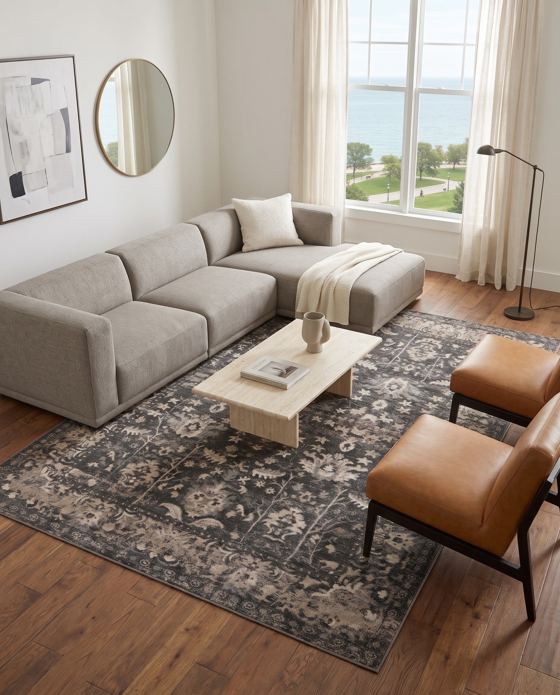 Gray Oregon Rug