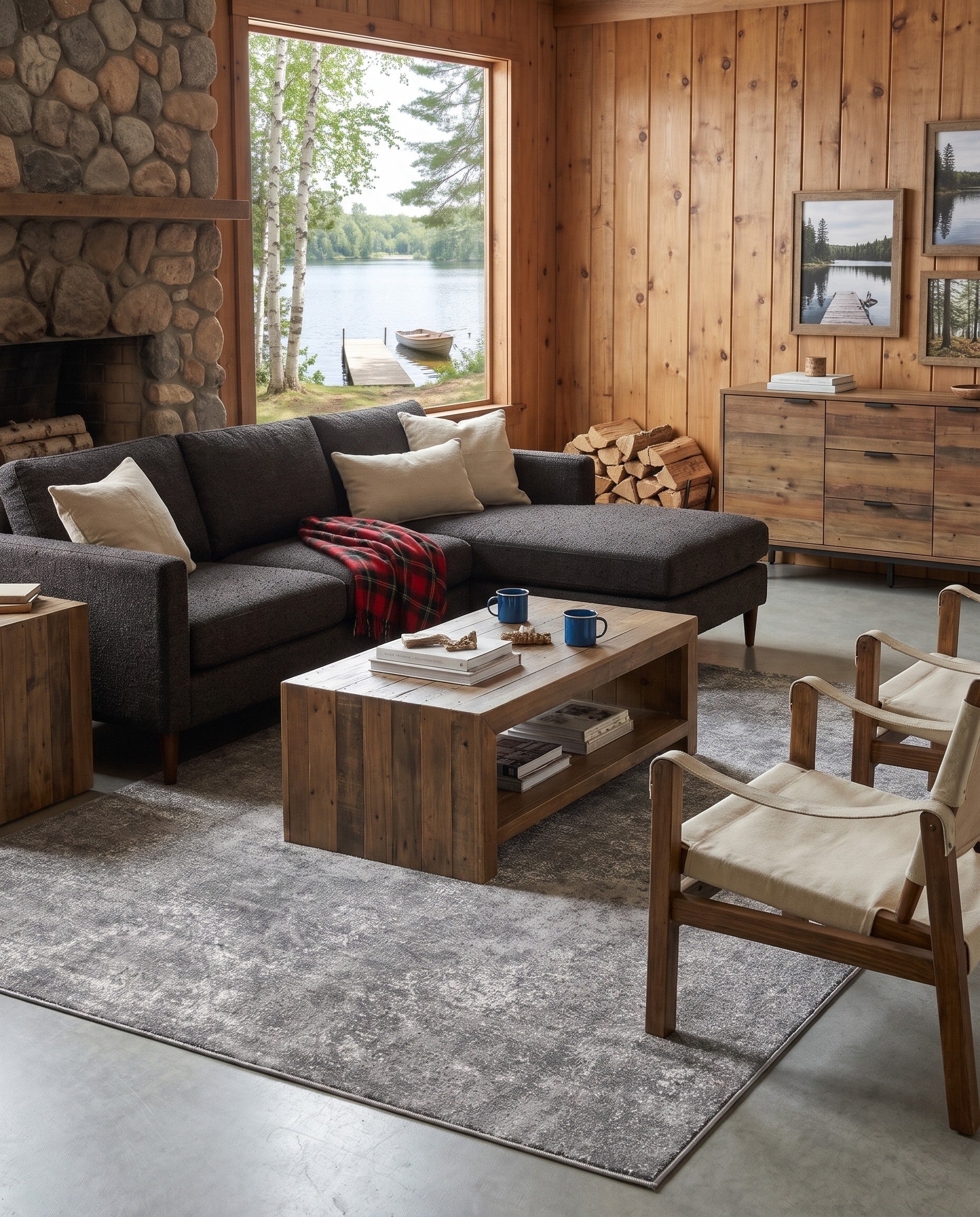 Gray Oregon Rug