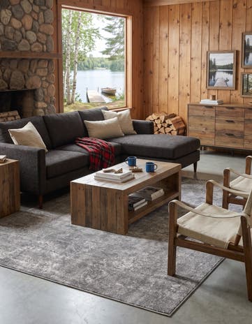 Gray Oregon Rug