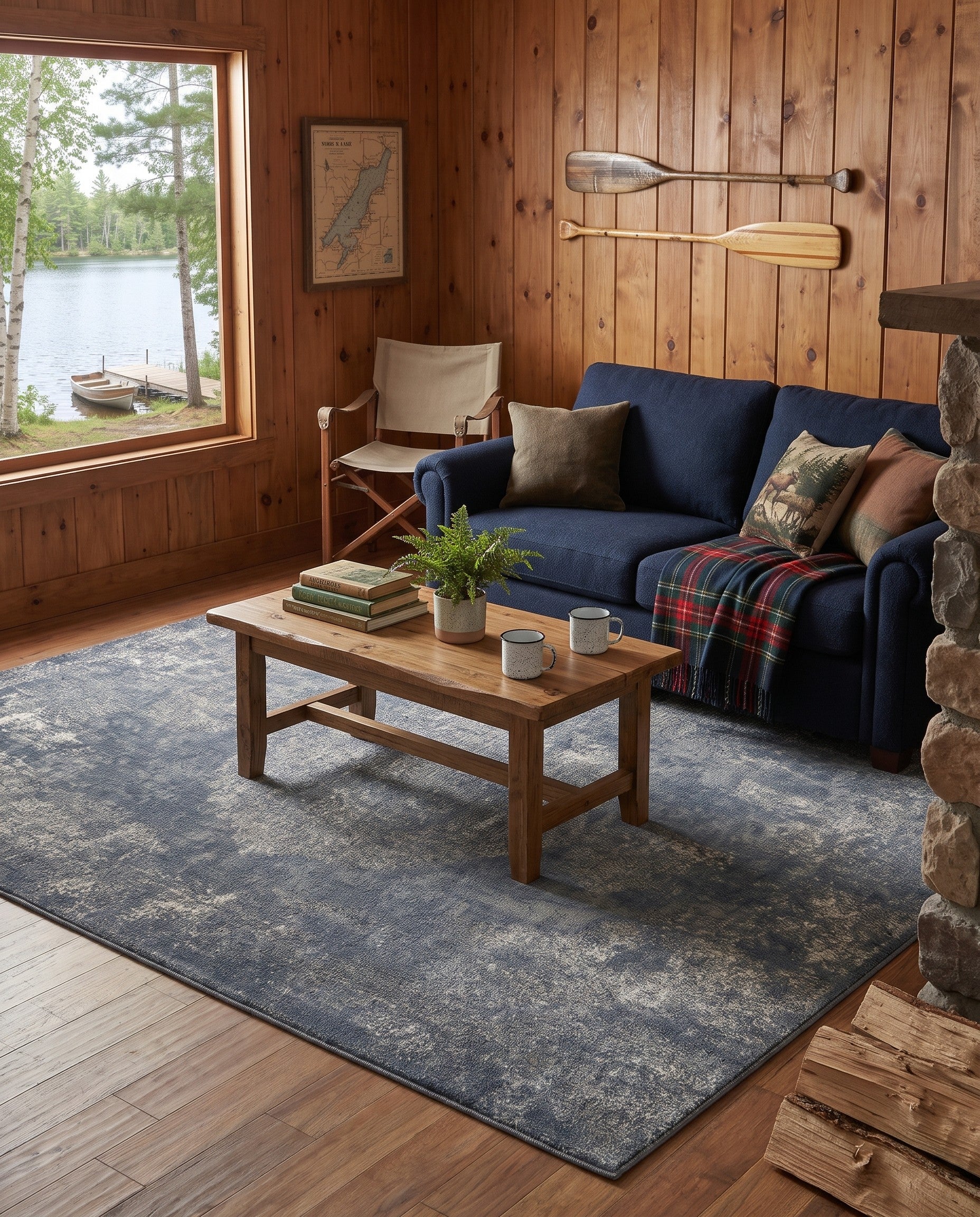 Blue Oregon Rug