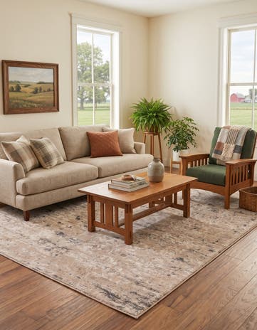 Beige Oregon Rug