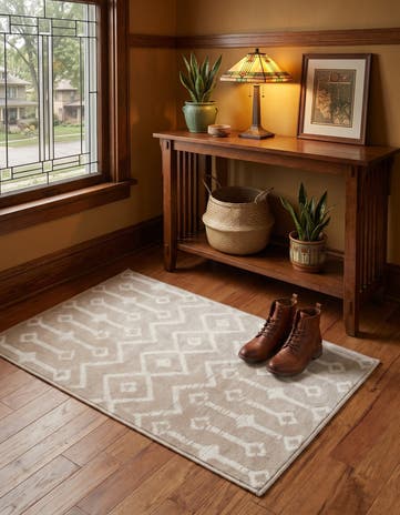 2' x 3' Kasbah Trellis Rug