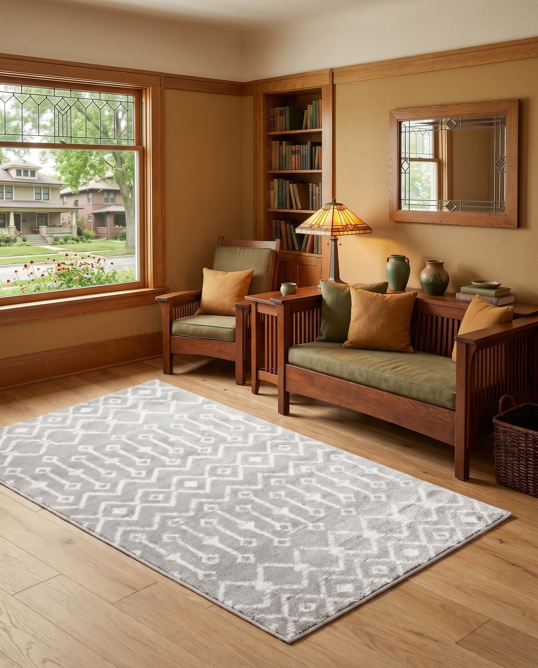 3' x 5' 3 Kasbah Trellis Rug