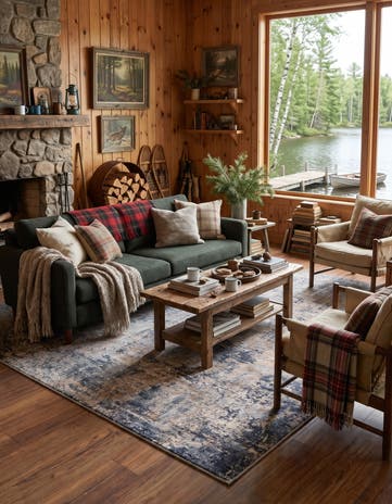 Cream Caspian Rug