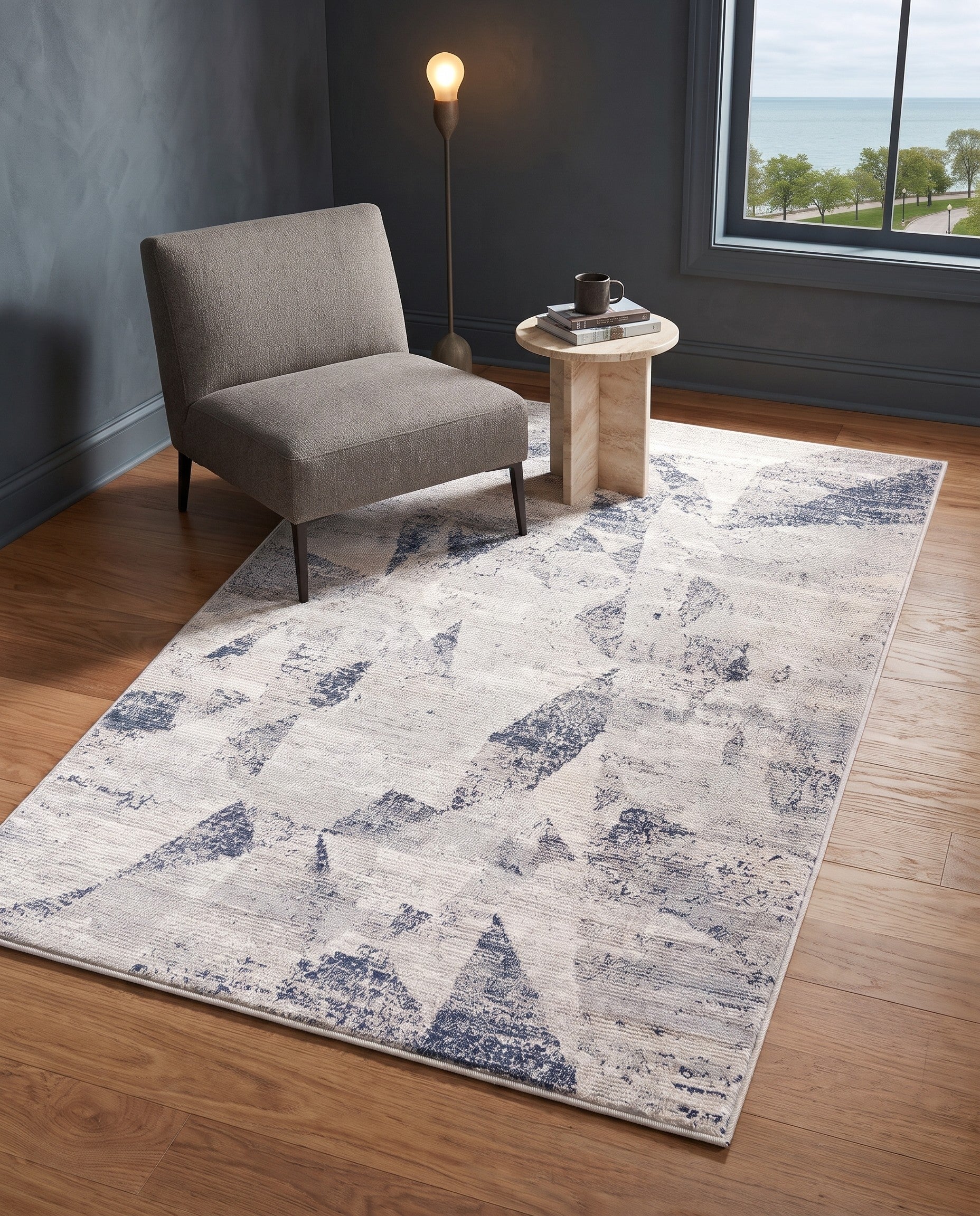 Gray Caspian Rug