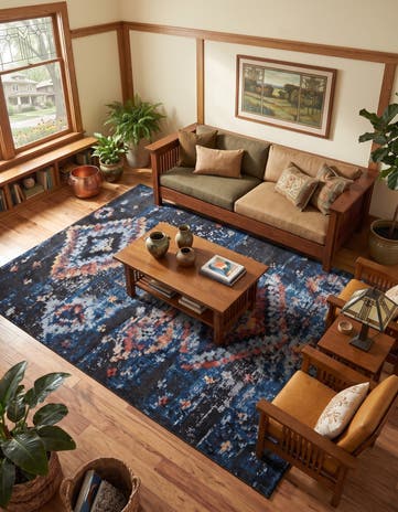 9' x 12' 2 Morocco Rug
