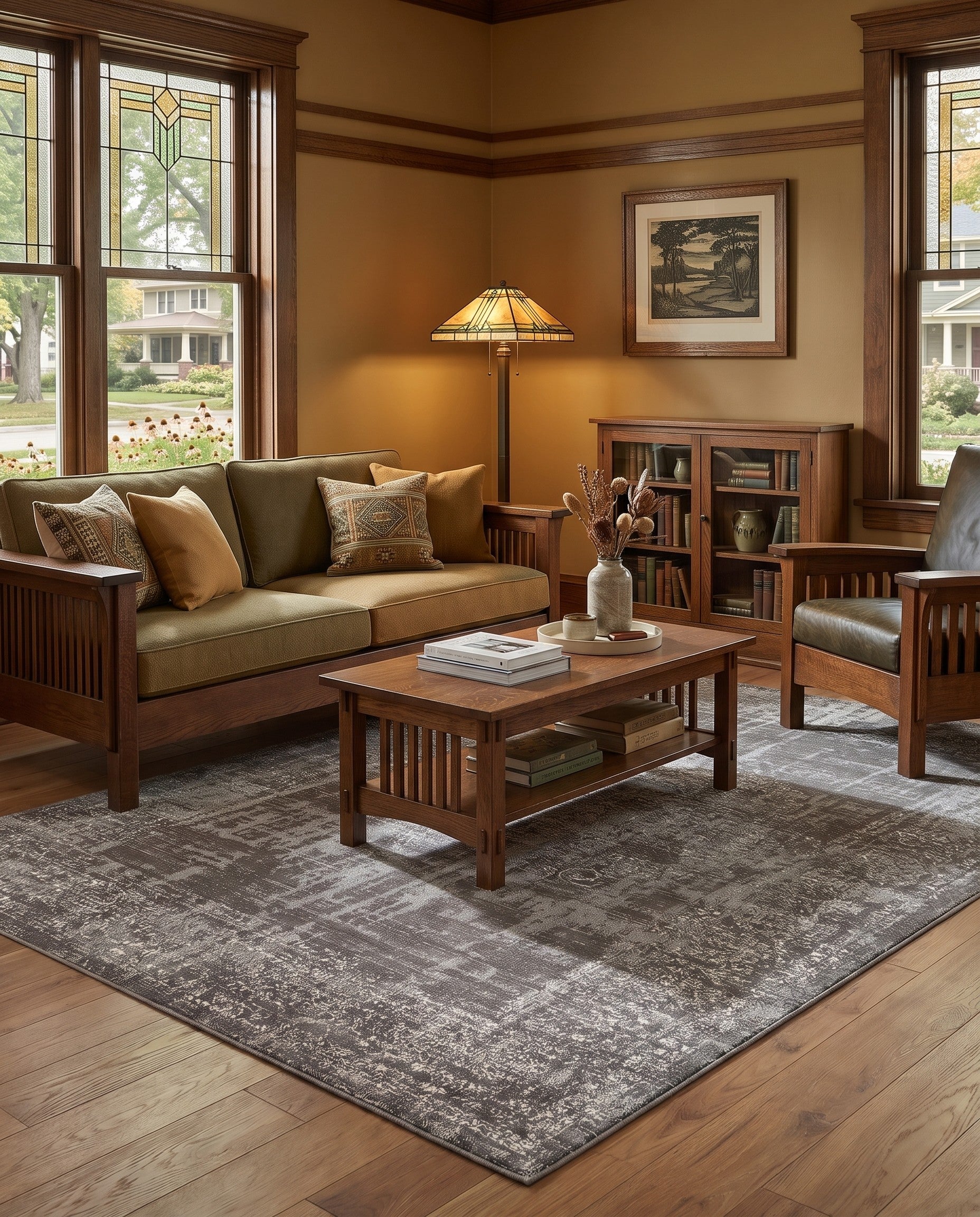 Dark Gray Aarhus Rug
