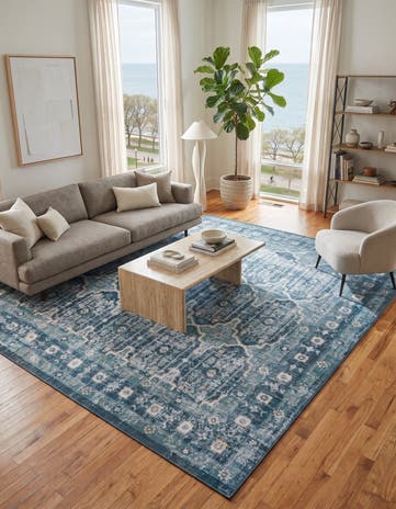 Blue Lucerne Rug