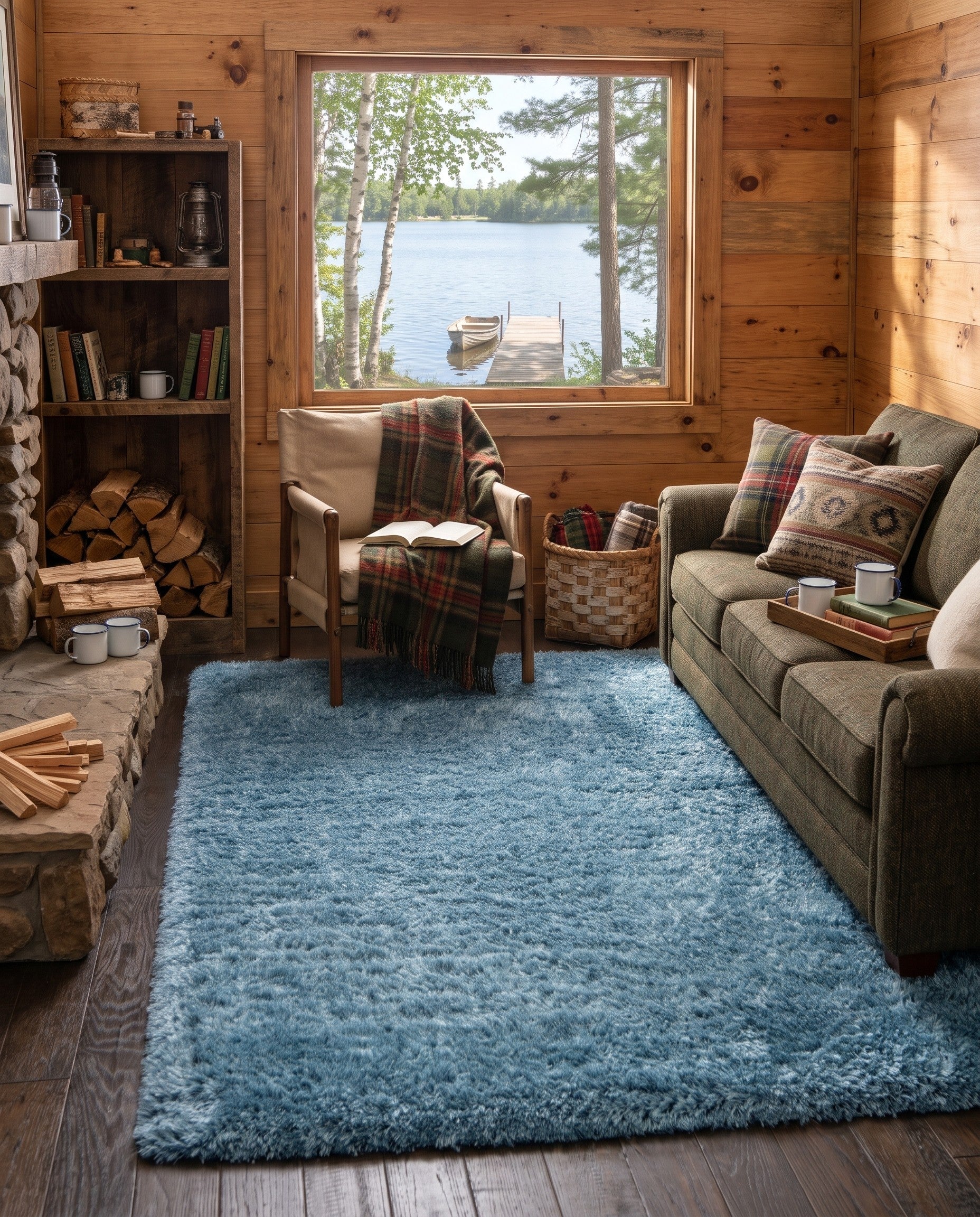 4' x 6' Infinity Shag Rug