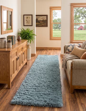 2' 7 x 10' Infinity Shag Runner Rug
