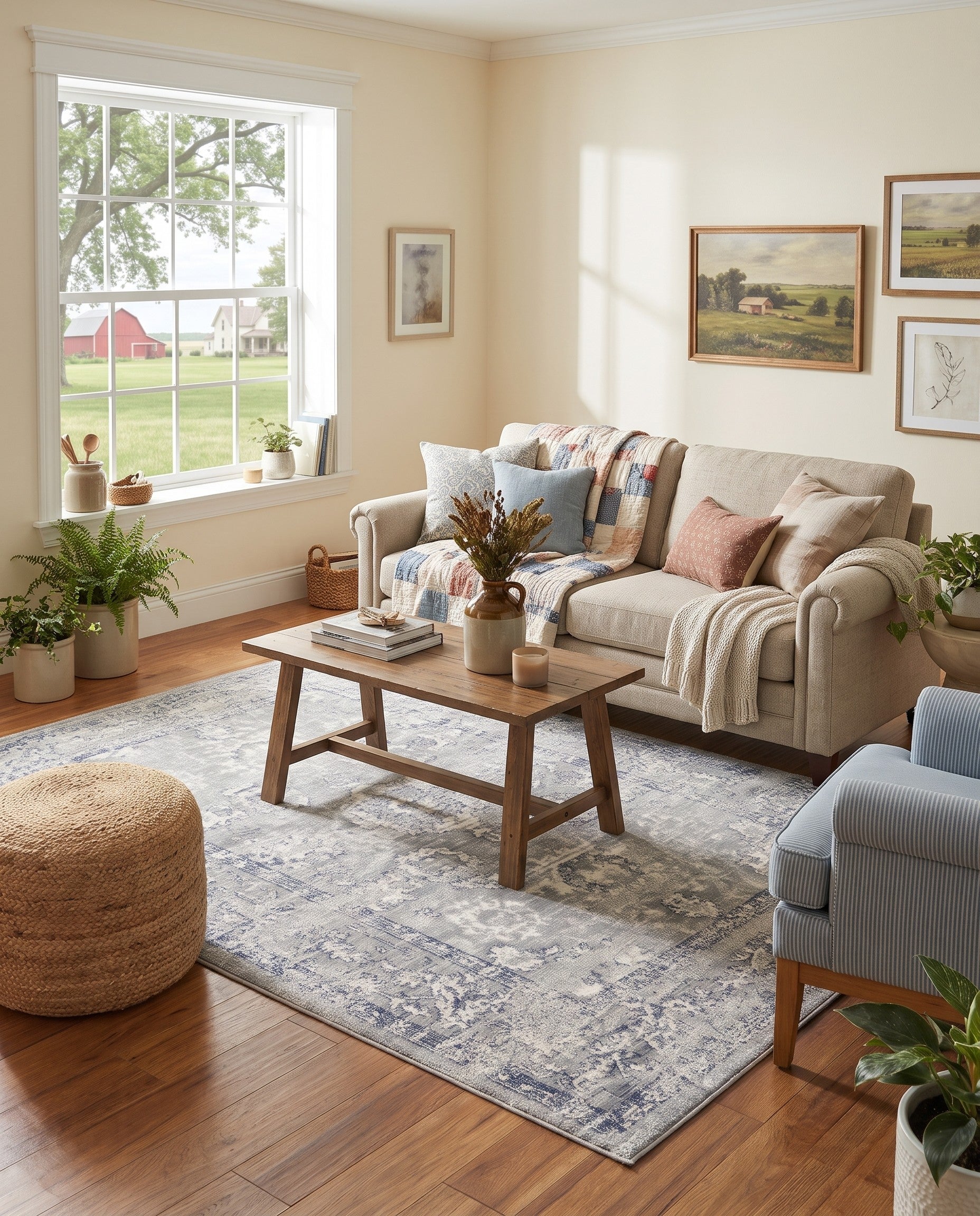 Gray Charleston Rug