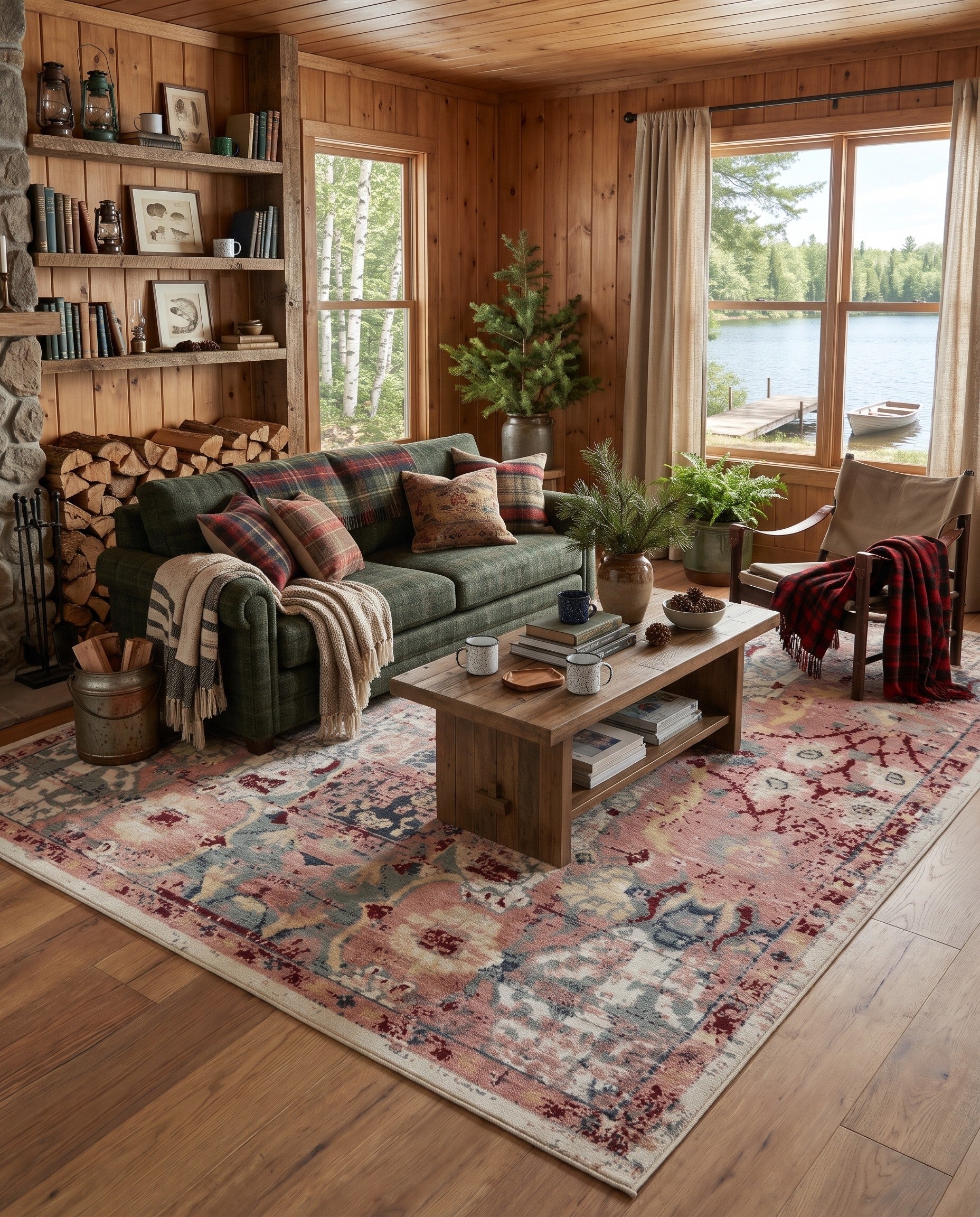 Pink Charleston Rug